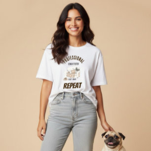 Professioneller Couch-Tester – Cozy Paws Kollektio T-Shirt