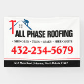 Professioneller Dachdecker-Service Banner (Horizontal)