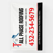 Professioneller Dachdecker-Service Banner (Vertikal)