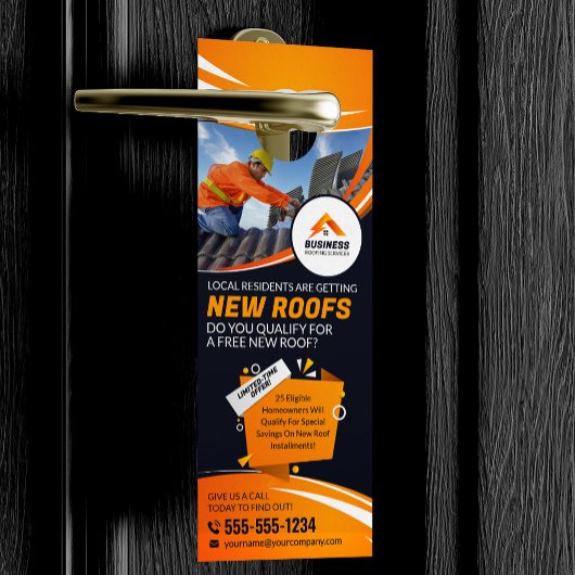 Professioneller Dachdeckerbau Dachrinnen Schindeln Türanhänger