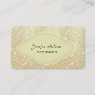 Professioneller, eleganter Glitzer Visitenkarte