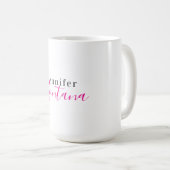 Professioneller eleganter moderner minimalistische kaffeetasse (VorderseiteRechts)