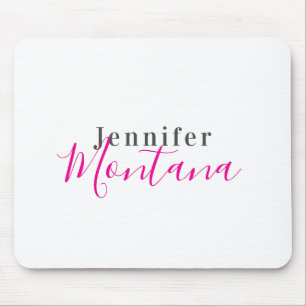 Professioneller eleganter moderner minimalistische mousepad