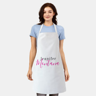 Professioneller eleganter moderner minimalistische schürze
