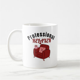 Professioneller Entspanner Lustiges Entspannungsde Kaffeetasse