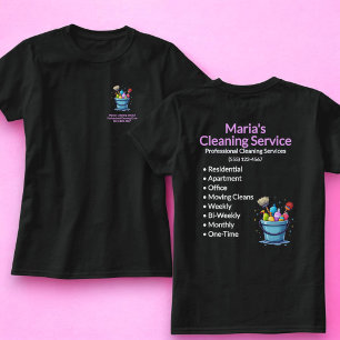 Professioneller Haushaltsreinigungsdienst Frau Sch T-Shirt