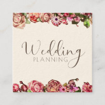 Professioneller Hochzeitsplaner Elegant Rosa & Pin