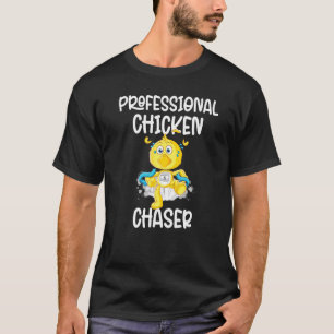 Professioneller Hühnerjäger Bauernhof Landwirt Kin T-Shirt