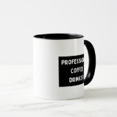 Professioneller Kaffeetrinker Tasse (VorderseiteRechts)