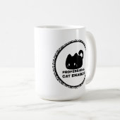 Professioneller Katzenermöglicher Kaffeetasse (VorderseiteRechts)