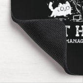 Professioneller Katzentreiber-Chaosmanagement Mousepad (Ecke)