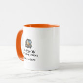 Professioneller Kipper-Service Tasse (Vorderseite Links)