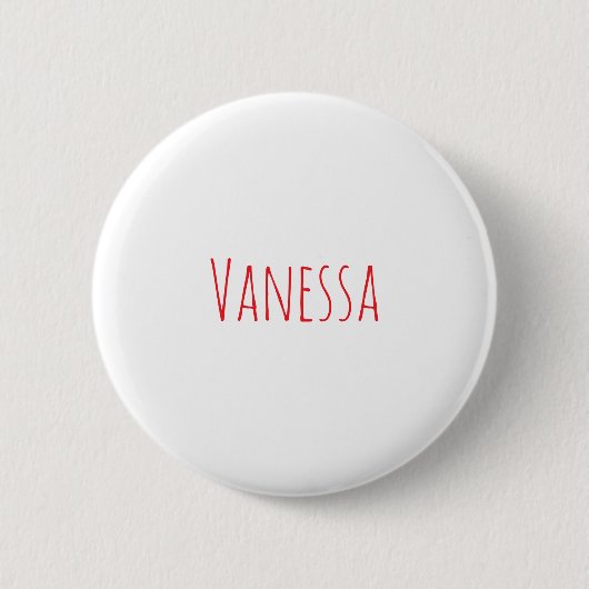 Professioneller klassischer Kalligrafie-Name, indi Button (Vorderseite)