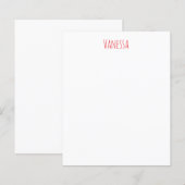 Professioneller klassischer Kalligrafiename custom (Vorne/Hinten)