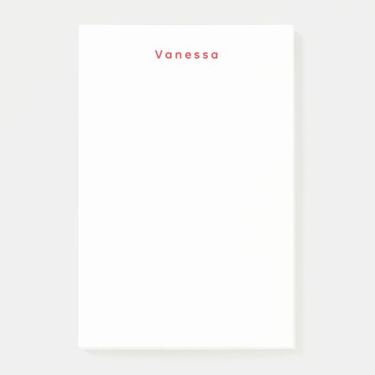 Professioneller klassischer Kalligrafiename custom Post-it Klebezettel (Vorderseite)