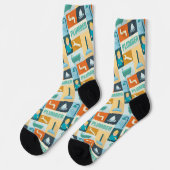 Professioneller Klempner Iconic Designed Socken (Linkes Detail)