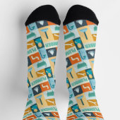 Professioneller Klempner Iconic Designed Socken (Oben)