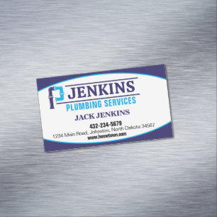Professioneller Klempnerservice Magnetische Visitenkarte