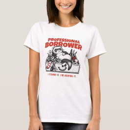 Professioneller Kreditnehmer – Lustiges Frettchen T-Shirt