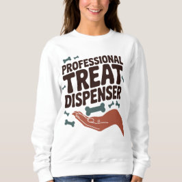 Professioneller Leckerli-Spender - Hunde-Eltern-Sp Sweatshirt