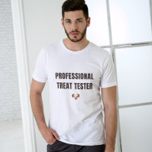 Professioneller Leckerli-Tester Lustiger Hunde-Lie