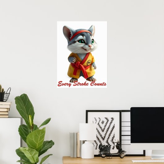 Professioneller Maler Poster (Heimbüro)