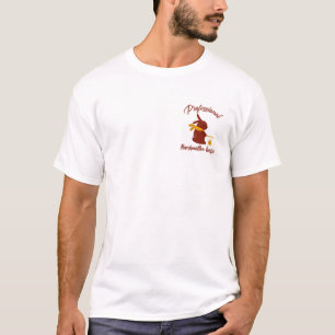 Professioneller Marshmallow-Röster Camping T-Shirt