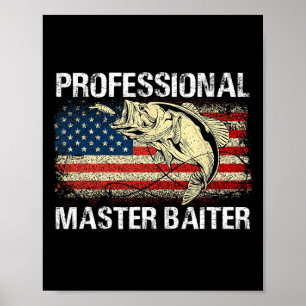 Professioneller Meister Iter Retro Amerikanische F Poster