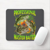 Professioneller Meister-Köder-Fischer Lustiges Ang Mousepad (Mit Mouse)