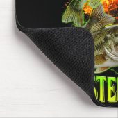 Professioneller Meister-Köder lustiger Angelmeme Mousepad (Ecke)