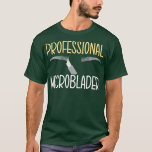 Professioneller Microblader-Brauenkünstler-Wimpern T-Shirt