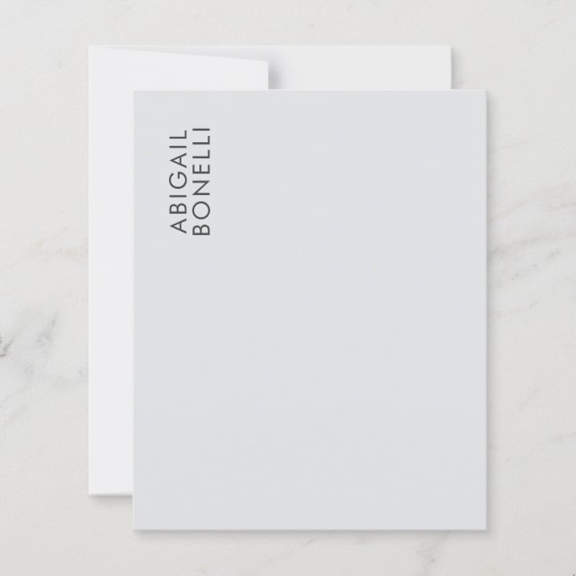 Professioneller minimalistischer moderner einfache (Vorderseite)