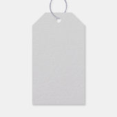 Professioneller minimalistischer moderner einfache geschenkanhänger (Rückseite)