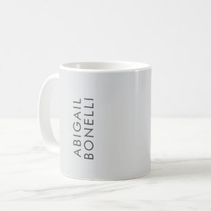 Professioneller minimalistischer moderner einfache kaffeetasse