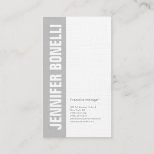 Professioneller minimalistischer moderner, fett ge visitenkarte