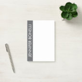 Professioneller minimalistischer moderner, fetter post-it klebezettel (Büro)