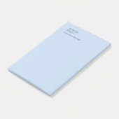 Professioneller minimalistischer moderner trendige post-it klebezettel (angewinkelt)
