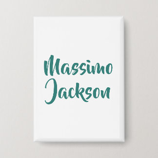 Professioneller minimalistischer Name mit persönli Button