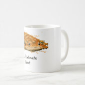 Professioneller Mitbewohner Null Miete Bartagame K Kaffeetasse (VorderseiteRechts)