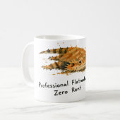 Professioneller Mitbewohner Null Miete Bartagame K Kaffeetasse (Vorderseite Links)