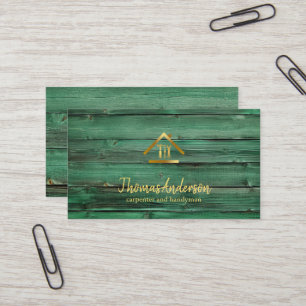 Professioneller moderner Heimwerker für Hausrepara Visitenkarte