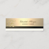 Professioneller Moderner Luxus Elegant Mini Visitenkarte (Vorderseite)