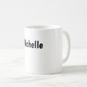 Professioneller moderner minimalistischer einfache kaffeetasse (VorderseiteRechts)