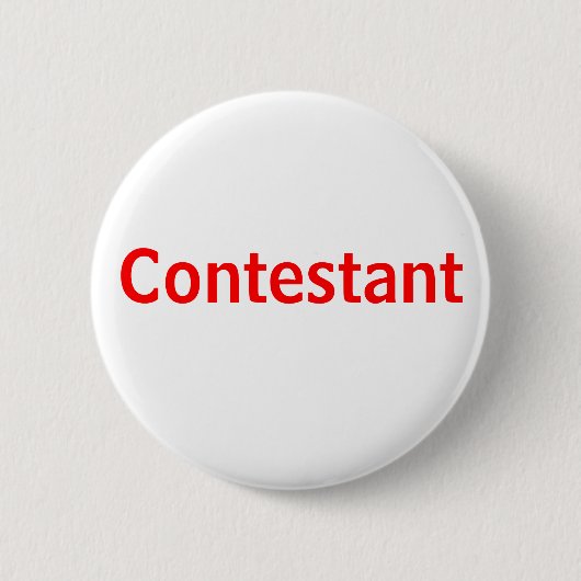 professioneller moderner Teilnehmer-Pin Button (Vorderseite)