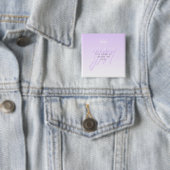 Professioneller Name & Slogan Vorlage | Helllila Button (Beispiel)