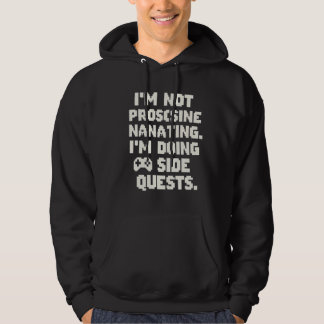Professioneller Nebenquester Lustiger Gamer Hoodie