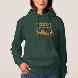 Professioneller Nickerchen-Aufseher Hoodie