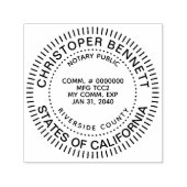 Professioneller Notar | Benutzerdefinierter Name & Permastempel (Design)