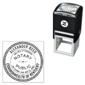 Professioneller Notar | Benutzerdefinierter Name & Permastempel (Beispiel)