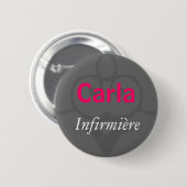 professioneller persönlicher Freifahrausweis mit Button (Vorne & Hinten)